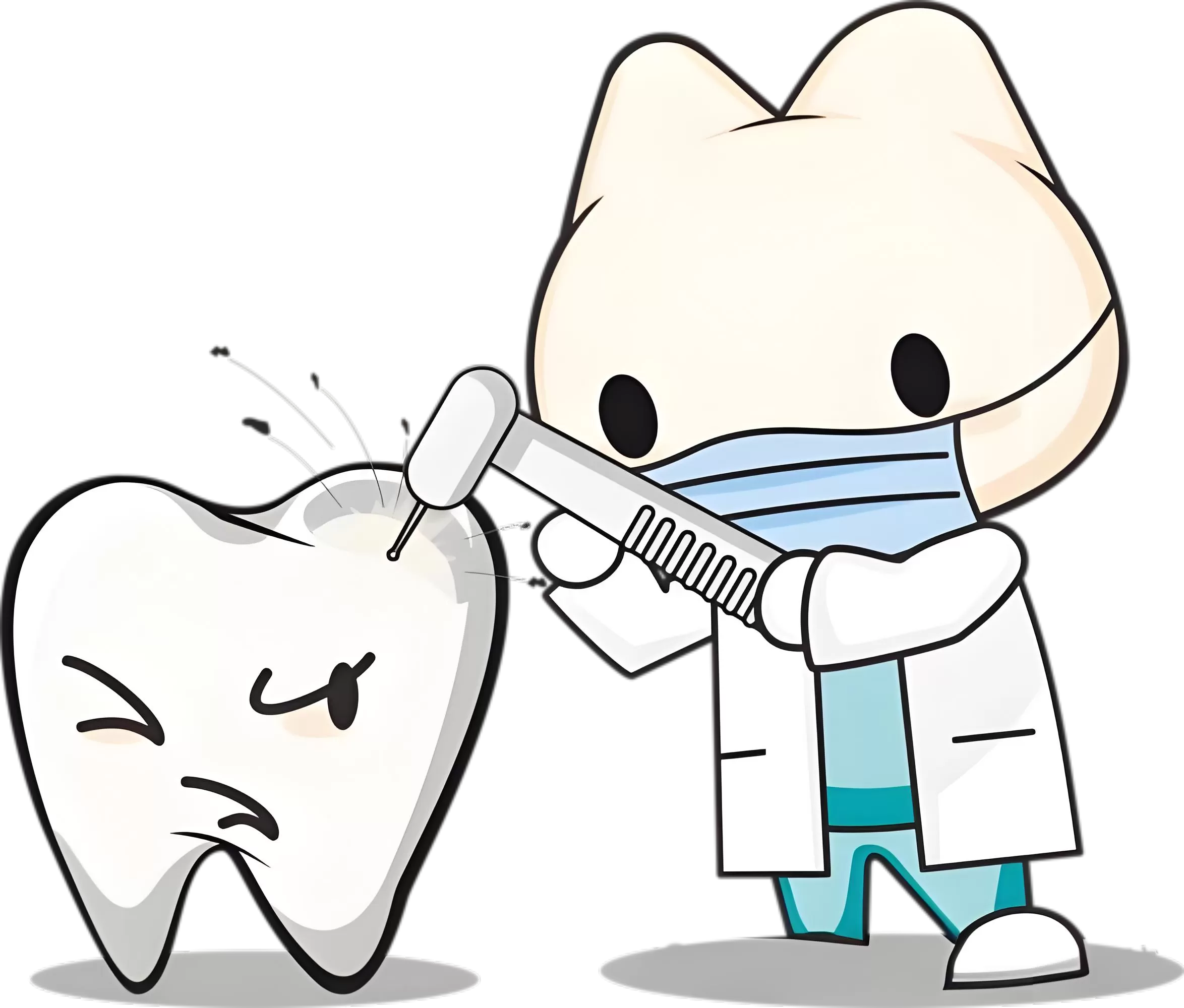 被逼无奈下定决心拔智齿番外补牙篇